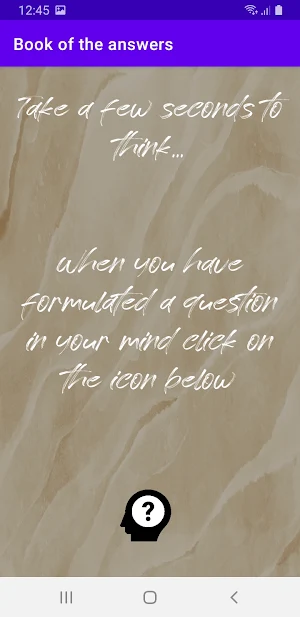 Book of the answers Screenshot 0