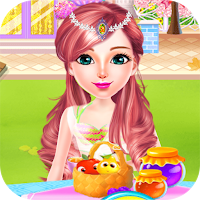 Girls princess summer party