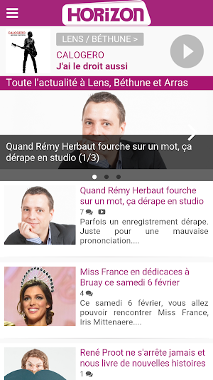 Horizon la radio Screenshot 0