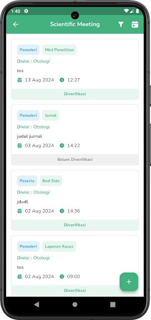 E-Logbook PPDS-THT Screenshot 3