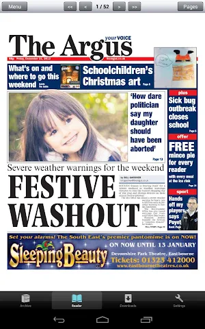 The Argus Newspaper Screenshot 2