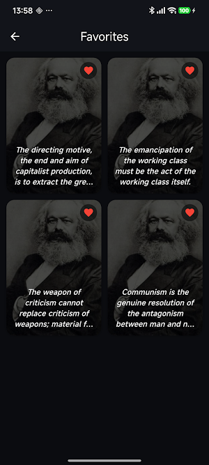 Karl Marx Quotes Screenshot 2