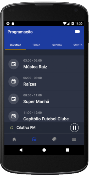 Criativa FM - Capitólio Screenshot 1