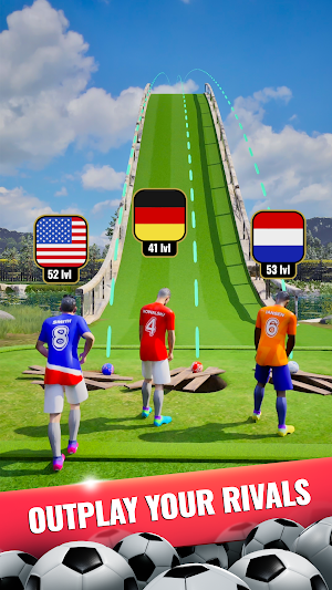 Footgolf Clash - Soccer Golf Screenshot 1