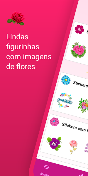Figurinhas de Flores Screenshot 0