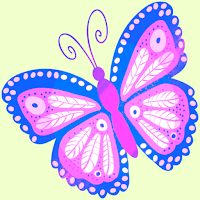 Butterfly stickers