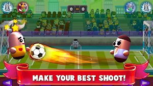 2 Player Head Soccer Game Screenshot 1