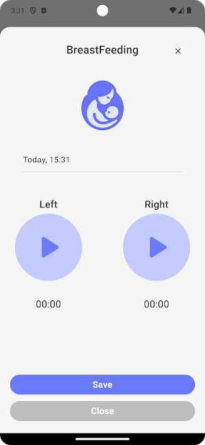 FeedRight - Baby Tracker Screenshot 1