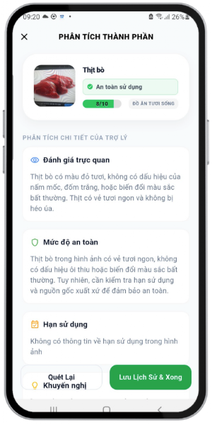 SafeFood AI Screenshot 3