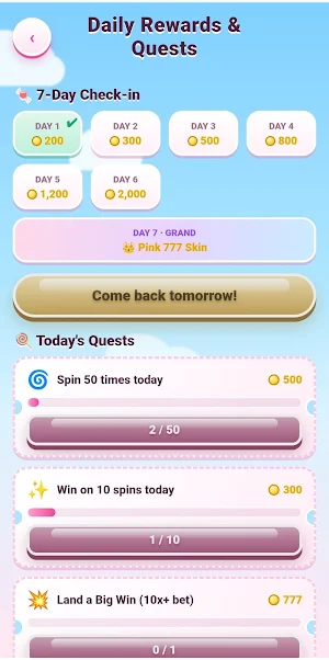 Yuugen Slots 777 Screenshot 2