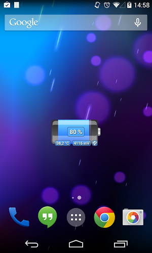 [Battery Theme] Cask Blue Screenshot 1