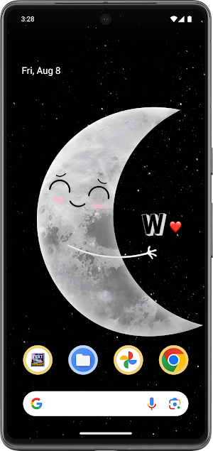 Text on Live Wallpaper Screenshot 3