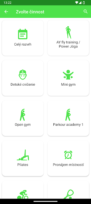 Family Gym Oáza Screenshot 1