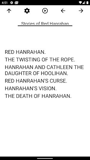 Book, Stories of Red Hanrahan Screenshot 0