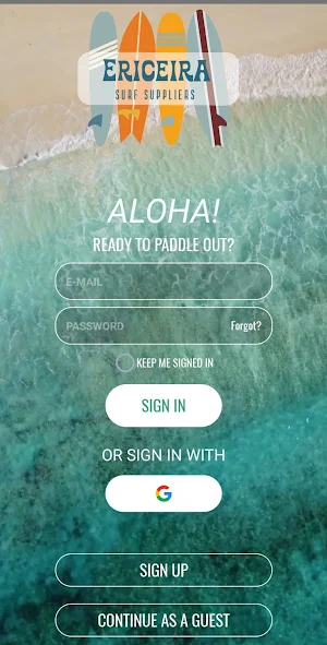 Ericeira Surf Suppliers Screenshot 0