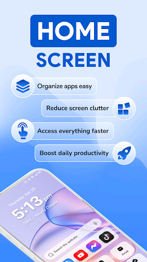 Easy Launcher: Home Screen UI Screenshot 0