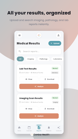 Canba Health Screenshot 3