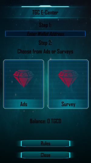 TGCE-Center Screenshot 1