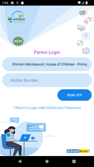 Shriram Montessori HOC App Screenshot 0