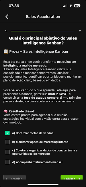 Sales Evolution Screenshot 2