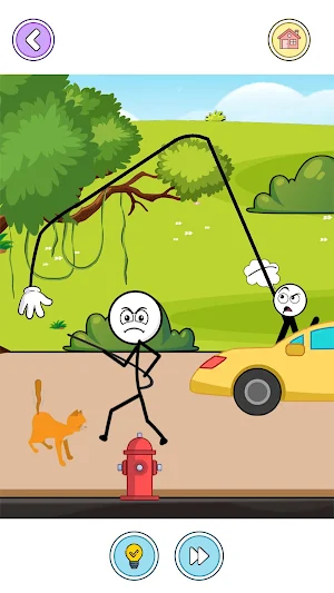 Stickman Thief: Heist Puzzle Screenshot 2