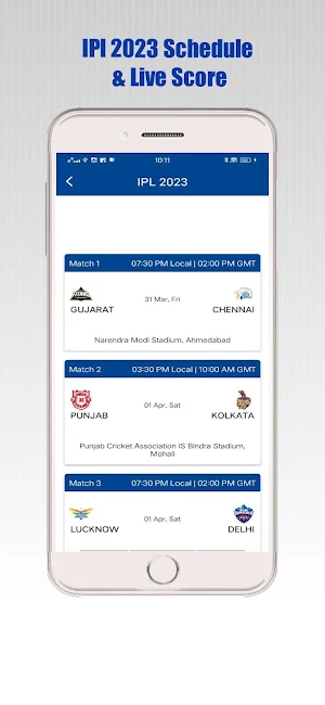 IPL 2023 Live Score & Schedule Screenshot 3