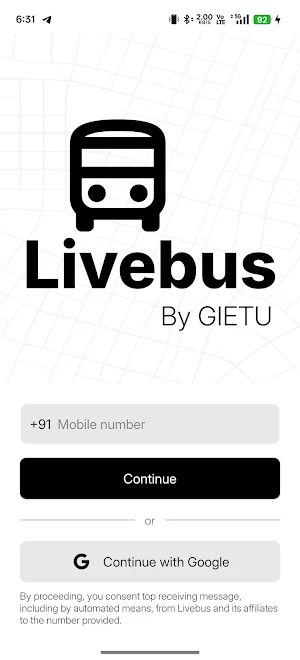 Livebus by GIETU Screenshot 0