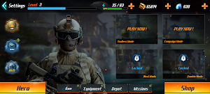 Commando Strike War Trigger 3D Screenshot 0