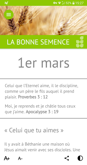 La Bonne Semence (calendrier perpétuel) Screenshot 2