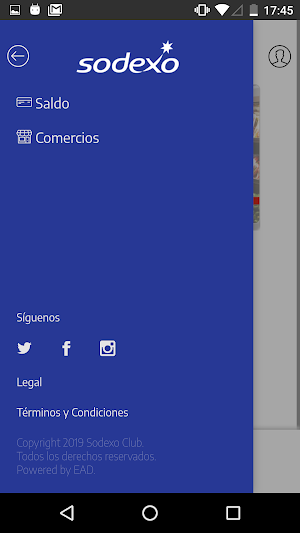 Sodexo Venezuela Screenshot 2