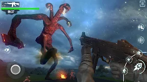 Scary Monster Horror Head Game Screenshot 1