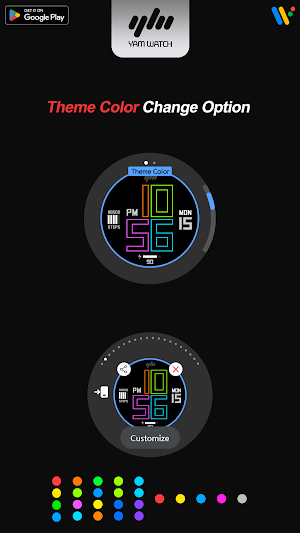 YamWatch Digital 8 L Screenshot 3