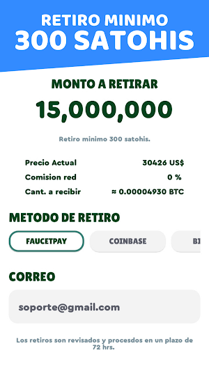BitFinance - Gana Dinero Real Screenshot 2