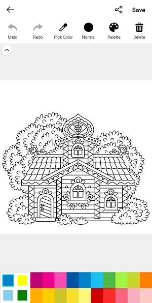 Architecture Coloring Book Screenshot 1