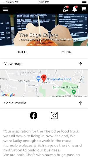 The Edge Eatery Screenshot 0
