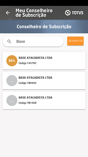 Meu Conselheiro de Subscrição Screenshot 2
