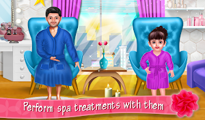 Aadhya's Spa Salon With Daddy Screenshot 3