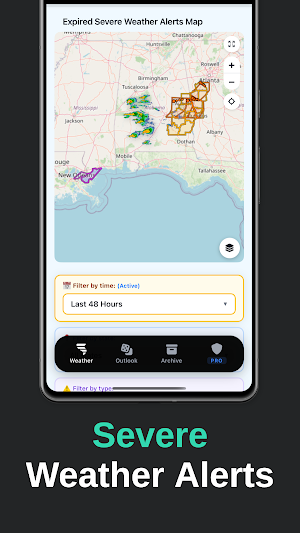 Tornado Tracker by TornadoPath Screenshot 1
