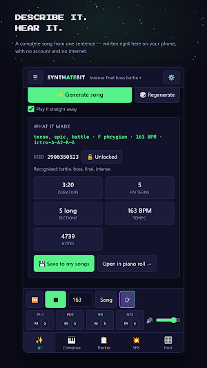SynthAteBit Retro Music Maker Screenshot 0