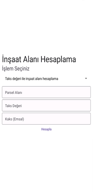 İnşaat Alanı Hesaplama Screenshot 0