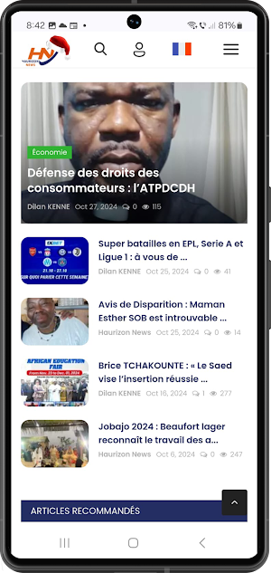 Haurizon News Screenshot 0