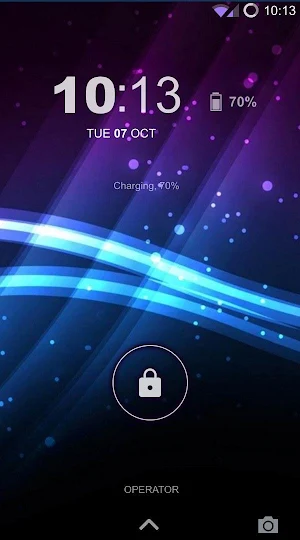 Xmerald Violet CM11 Theme Screenshot 1