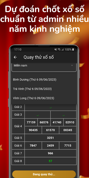 Quay Thử Xổ Số Ba Miền Chuẩn Screenshot 3