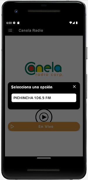 Canela Radio Screenshot 2