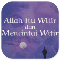 Allah Witir Mencintai Witir
