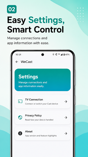 WeCast:TV Cast & Screen Mirror Screenshot 1