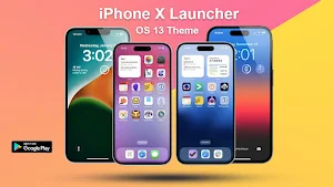iPhone X Launcher OS 13 Theme Screenshot 1