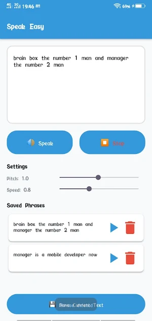 Speak Easy Screenshot 0