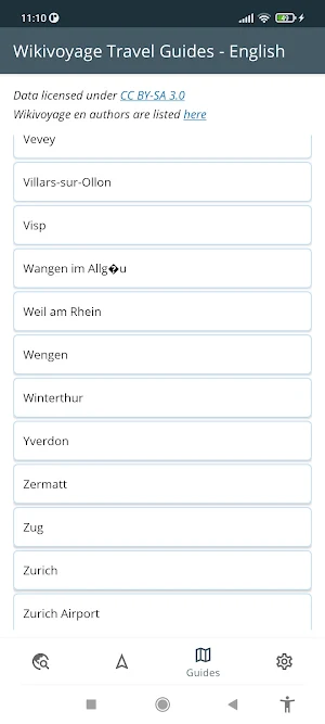 Switzerland Offline Map Screenshot 2