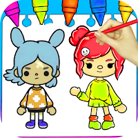 Toca Life World coloring